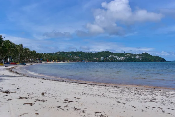 Diniwid beach is the best for kitesurfing in Boracay, Philippine — Stock Photo, Image