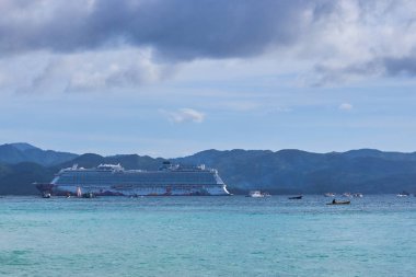 Yolcu gemisinde Boracay Adası, Filipinler