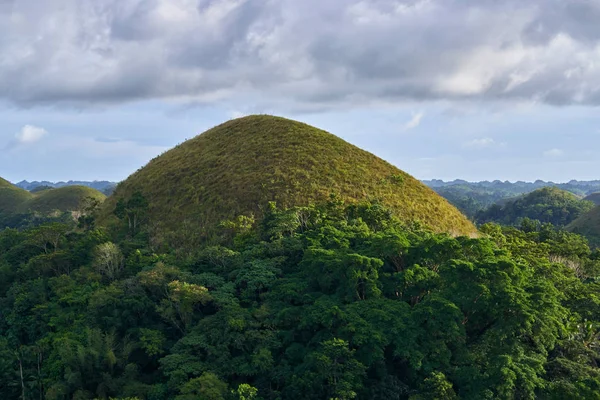 Famosa vista de Chocolate Hills, Bohol Island, Filipinas — Foto de Stock