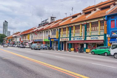 Singapur - Nobember 28, 2017: Chinatown