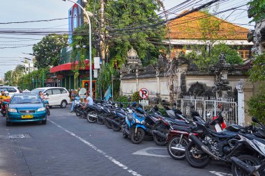 Bali, Endonezya - 3 Aralık 2017: Kuta Scooter Park