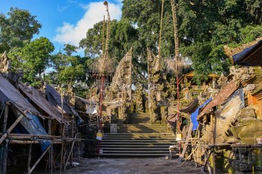 Pura Dalem Bentuyung Tapınağı, Ubud, Bali Adası, Endonezya