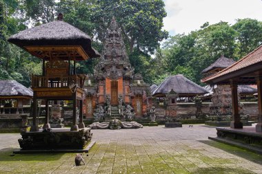 Pura Dalem Agung Tapınağı Ubud, Bali Adası, Endonezya