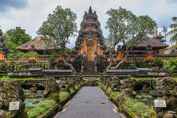 Pura Taman Kemuda Saraswati Temple in Ubud, Bali island, Indones