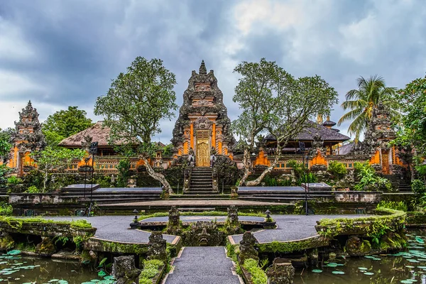 Pura Taman Kemuda Saraswati Temple in Ubud, Bali island, Indones
