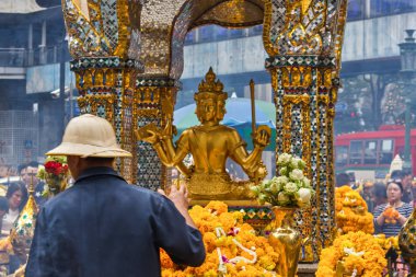 Bangkok, Tayland - 28 Aralık 2017: Dört-f daha yakından bakış