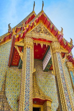WAT Ratchabophit buddist Tapınağı Bangkok, Tayland
