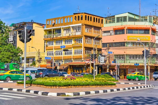 Bangkok, Thailaind - 31 Aralık 2017: Yol Merkezi