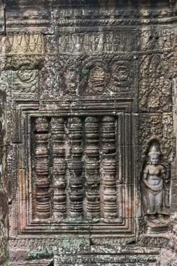 Taş Ta Prohm Tapınağı, Angk gösterilen Khmer devata koruyucu