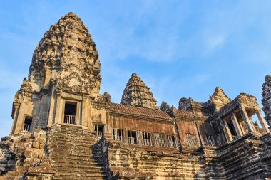 Bakan Merkez Kule Angkor Wat Tapınağı, Siem Reap, Kamboçya