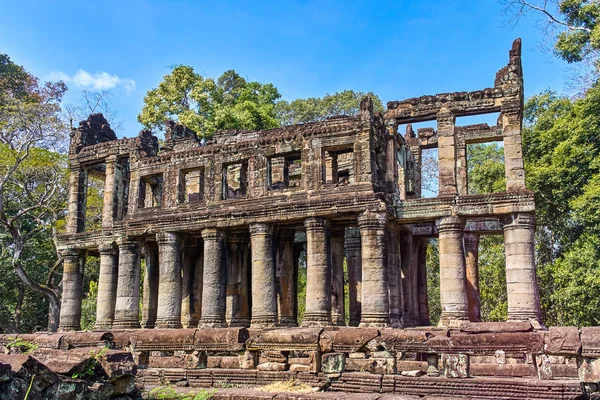 Preh Khan tempel, Siem Reap, Kambodja — Stockfoto