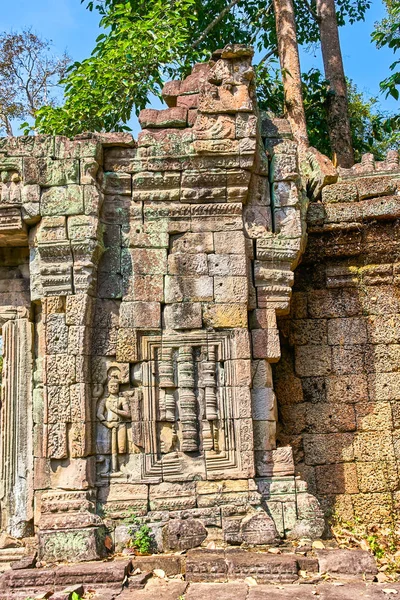 Templo de Preh Khan, Siem Reap, Camboja — Fotografia de Stock