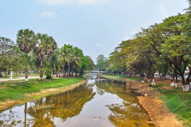 Siem Reap River view, Kamboçya