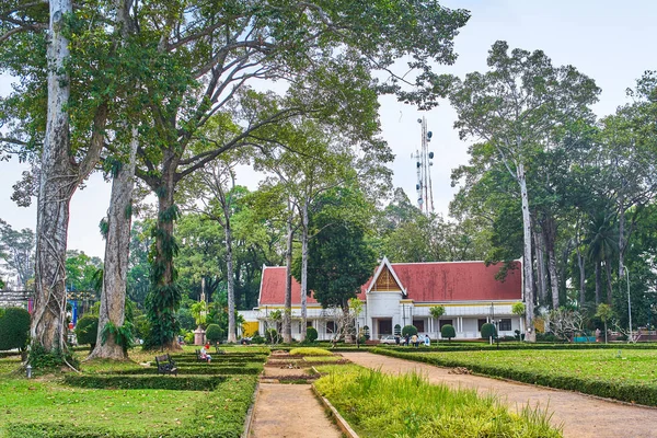 Jardines de la Independencia Real en Siem Reap, Camboya — Foto de Stock