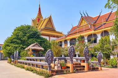 Siem Reap WAT Preah balo Rath güzel tapınakta