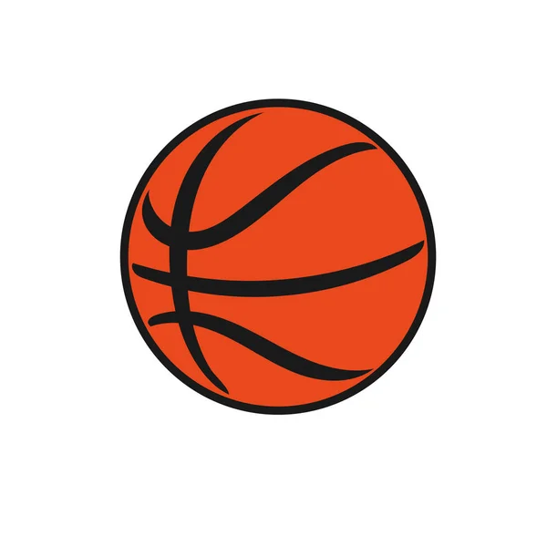 Illustration classic basketball — Stock Vector