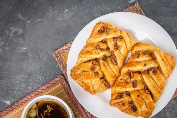 Danimarka pasta maple Fındıklı ile fındık ve akçaağaç şurubu