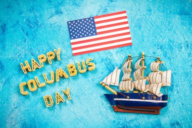 Mutlu bayram günü metin. ABD kavramı tatil. Amerika'nın kaşifi. Tatil Birleşik.