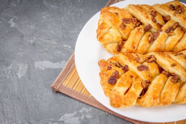 Danimarka pasta maple Fındıklı ile fındık ve akçaağaç şurubu.