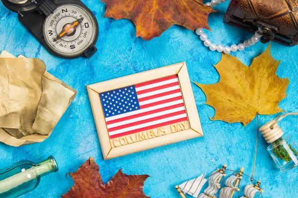 Mutlu bayram günü metin. ABD kavramı tatil. Amerika'nın kaşifi. Tatil Birleşik.