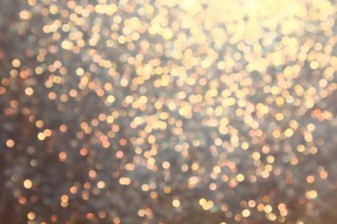 Bulanık Bokeh. Tatil parlayan fon.