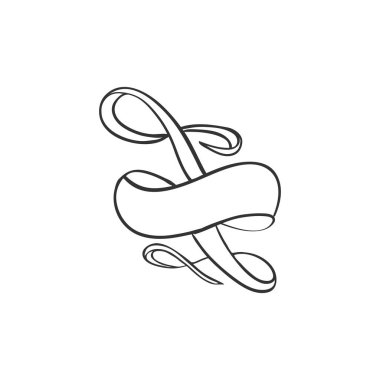 Vektör el çekilmiş afiş, Doodle kare, Web tasarım öğesi