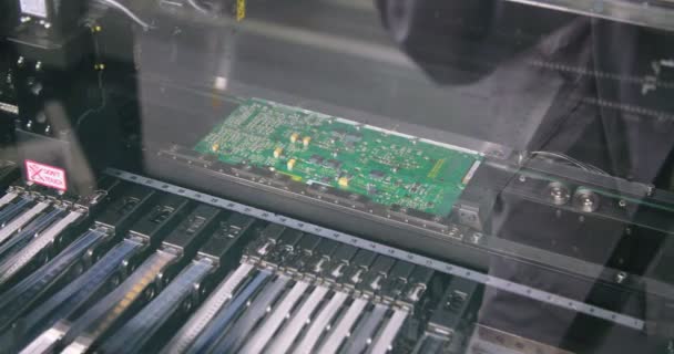 Producing printed circuit board — Stock Video