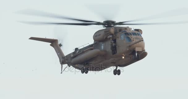 "Сорский" CH-53E Super Ston — стоковое видео