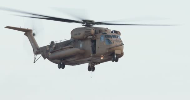 "Сорский" CH-53E Super Ston — стоковое видео