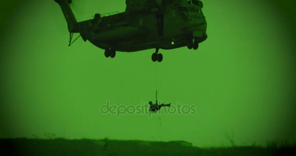 Súper semental Sikorsky CH-53E — Vídeo de stock