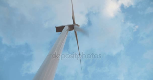 Clean and Renewable Wind turbine Farm — Stock Video