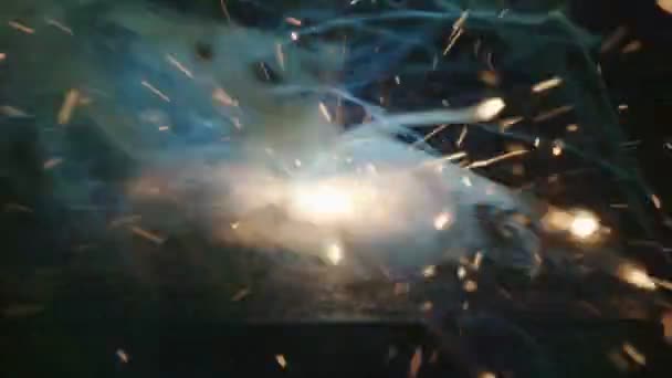 弧焊过程 — 图库视频影像