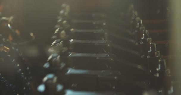 金属成形機コールド — ストック動画