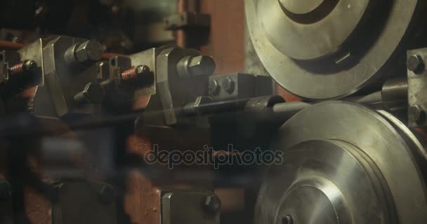 Metal şekillendirme makineleri soğuk — Stok video