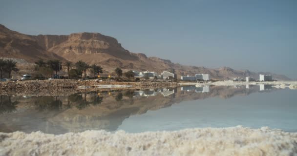 Hotéis e resorts no Mar Morto em Israel — Vídeo de Stock