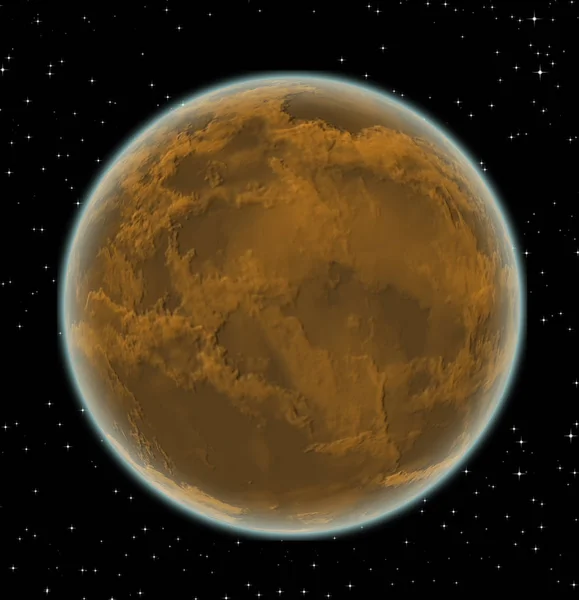 Yabancı gezegen uzayda