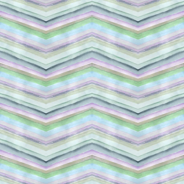 원활한 지그재그 패턴입니다 파란색 분홍색 가로줄 — 스톡 사진
