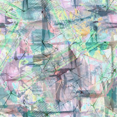 Suluboya etkisi ile sorunsuz soyut. Tekstil, Çantalar, ambalaj tasarımı şık desen.