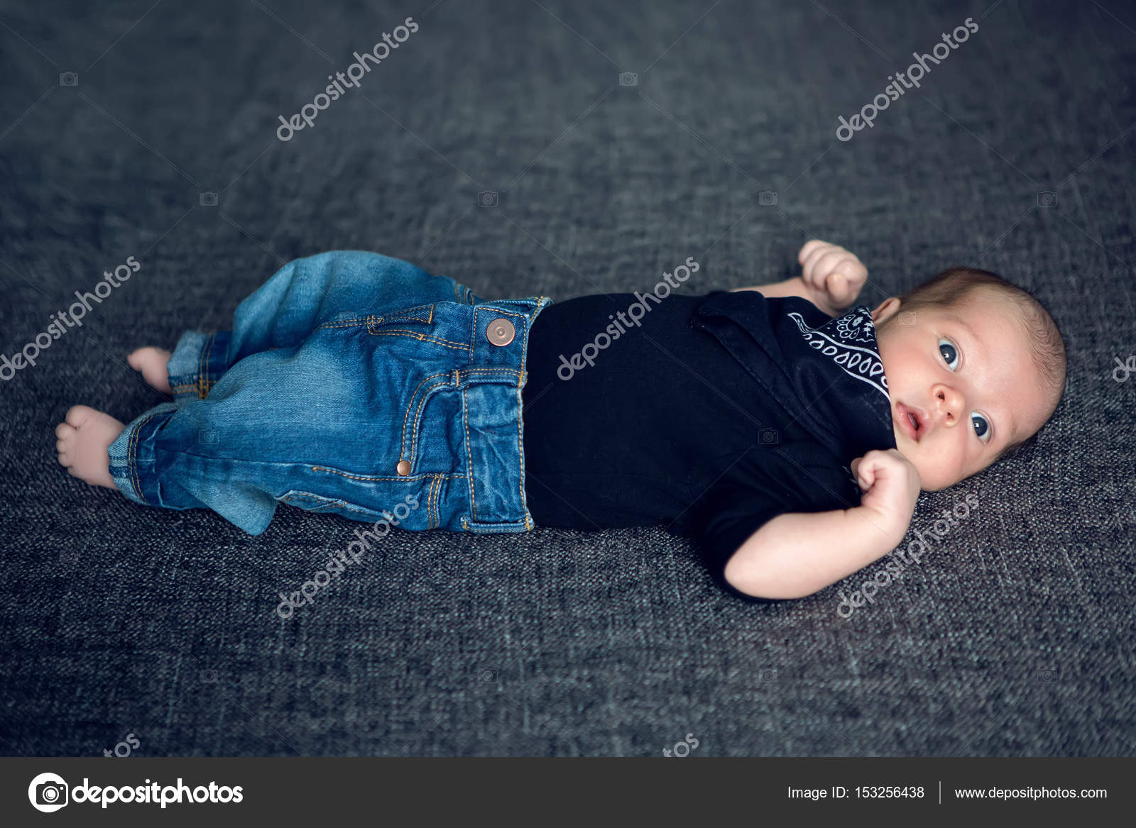 calça jeans para bebe rn