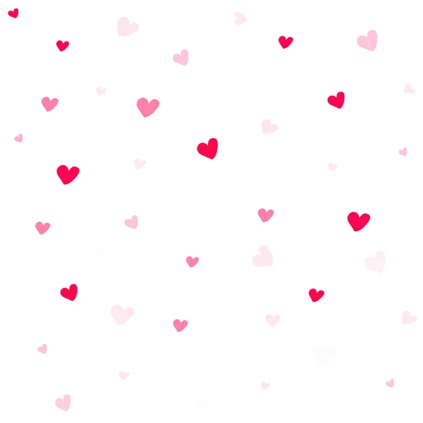 Valentine fundo abstrato. corações papel de parede. coração em branco — Vetor de Stock