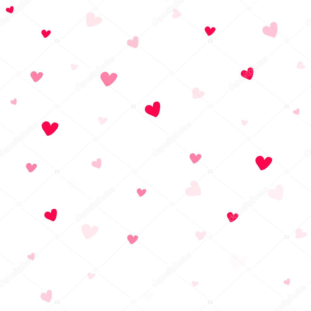 valentine background abstract. hearts wallpaper. heart on white 