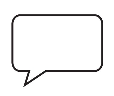 konuşma kabarcığı vektörü