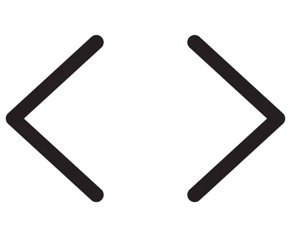 Bouton précédent et suivant. Flèches pour le diaporama. icône précédente et suivante sur fond blanc. style plat . — Image vectorielle