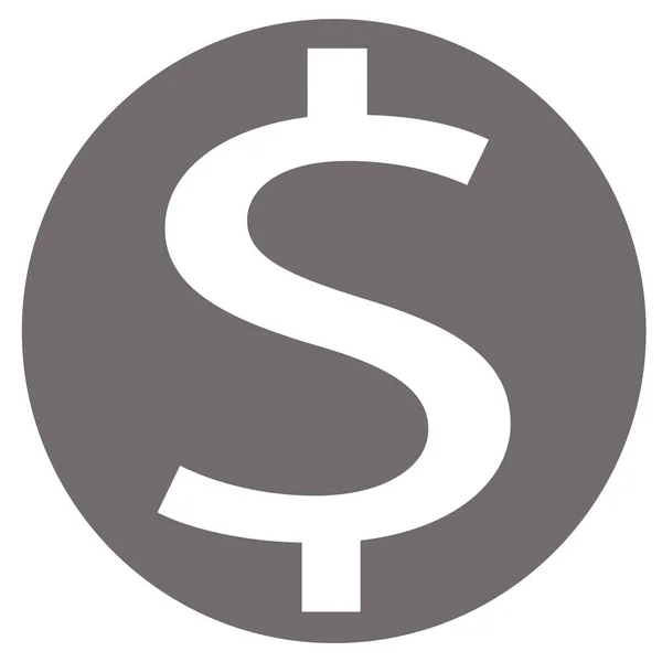 Ícone de dinheiro, ícone de dólar, ícone de sinal de dinheiro no fundo branco. sinal de dinheiro. estilo plano . — Vetor de Stock