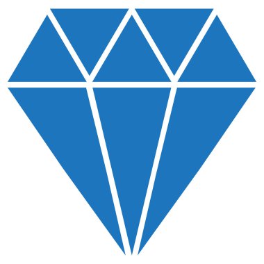 Baklava simgesini, elmas simgesi beyaz arka plan üzerinde. elmas işareti. düz stil.