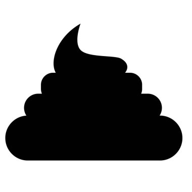 pile of shit icon on white background. flat style. poo icon for your web site design, logo, app, UI. poo symbol. concept of unhygienic.