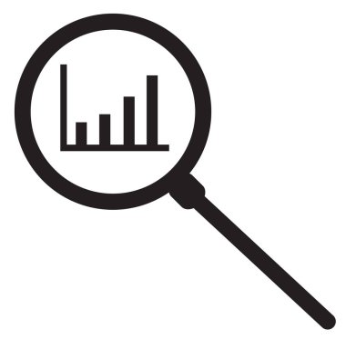 Beyaz arkaplanda Seo simgesi. İkinci işaret..