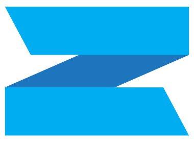 Beyaz arka planda kurdele afişi. kurdele pankartı..