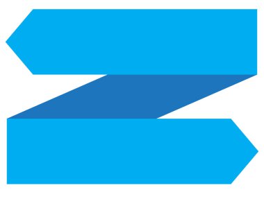 Beyaz arka planda kurdele afişi. kurdele pankartı..