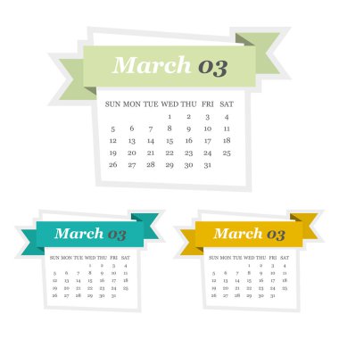 Ayarla Şubat 2017 şerit içinde a düz çizmek ile takvim